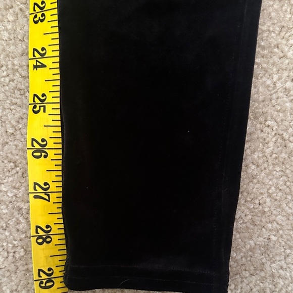 SPANX Classic Black Velvet Leggings Women’s Medium Casual Holidays Winter Fall - Picture 7 of 7